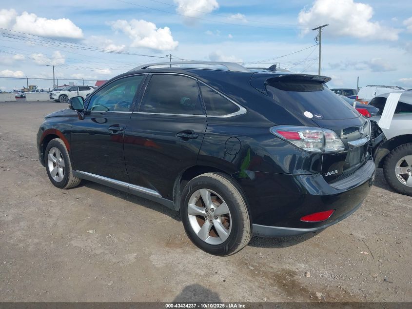 2010 Lexus Rx 350 VIN: 2T2BK1BA6AC013921 Lot: 43434237
