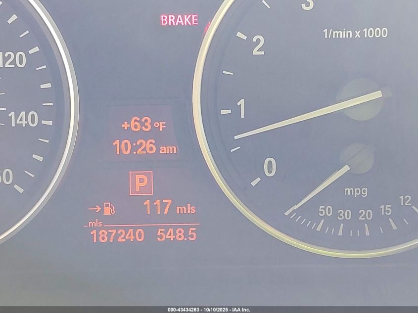 2010 BMW 535I xDrive VIN: WBANV9C5XAC139276 Lot: 43434263