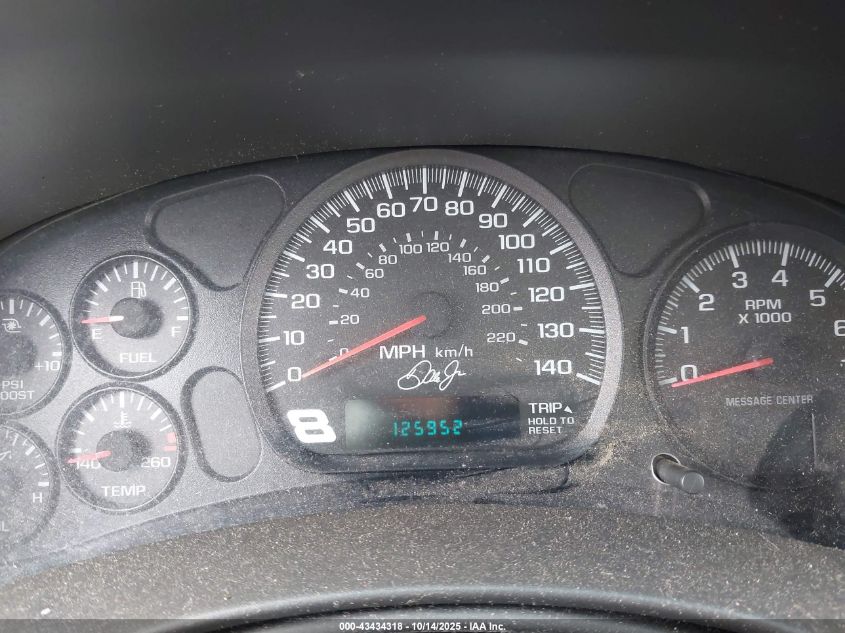 2004 Chevrolet Monte Carlo Supercharged Ss VIN: 2G1WZ151349440855 Lot: 43434318