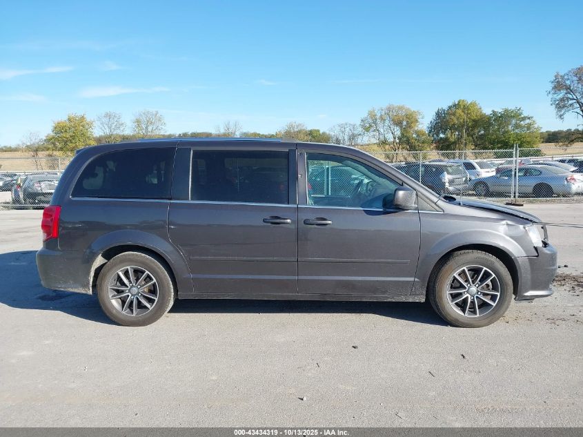 2016 Dodge Grand Caravan Sxt VIN: 2C4RDGCG4GR109316 Lot: 43434319