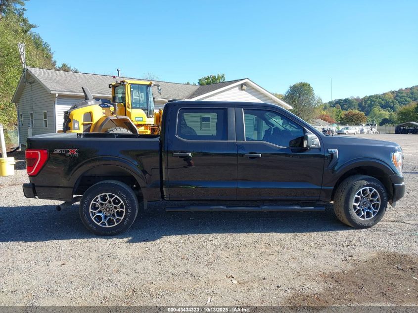 2021 Ford F-150 Xl VIN: 1FTFW1E89MFB25837 Lot: 43434323