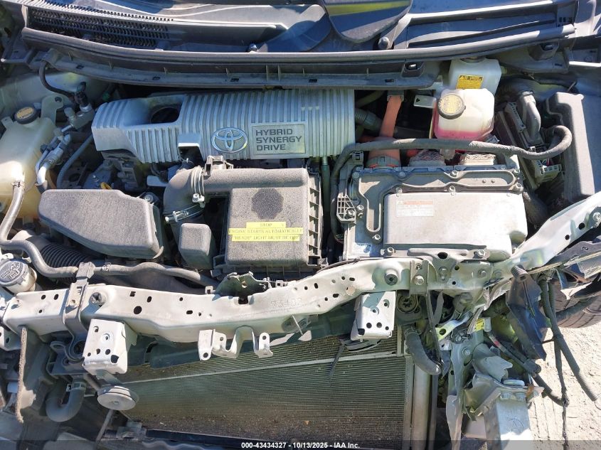 2010 Toyota Prius Ii VIN: JTDKN3DU4A1291221 Lot: 43434327