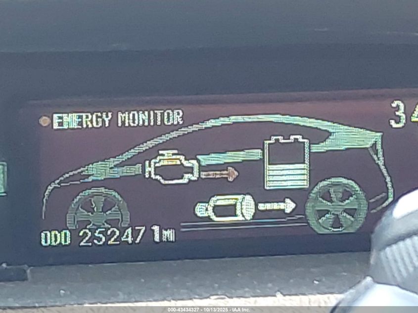 2010 Toyota Prius Ii VIN: JTDKN3DU4A1291221 Lot: 43434327