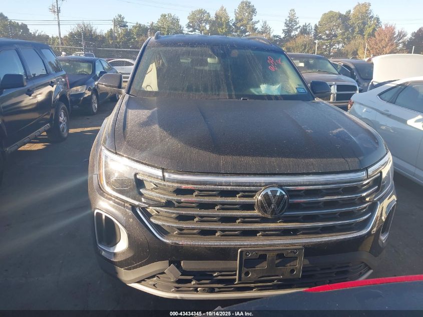 2025 Volkswagen Atlas 2.0T Se W/Technology VIN: 1V2WR2CA0SC505441 Lot: 43434345