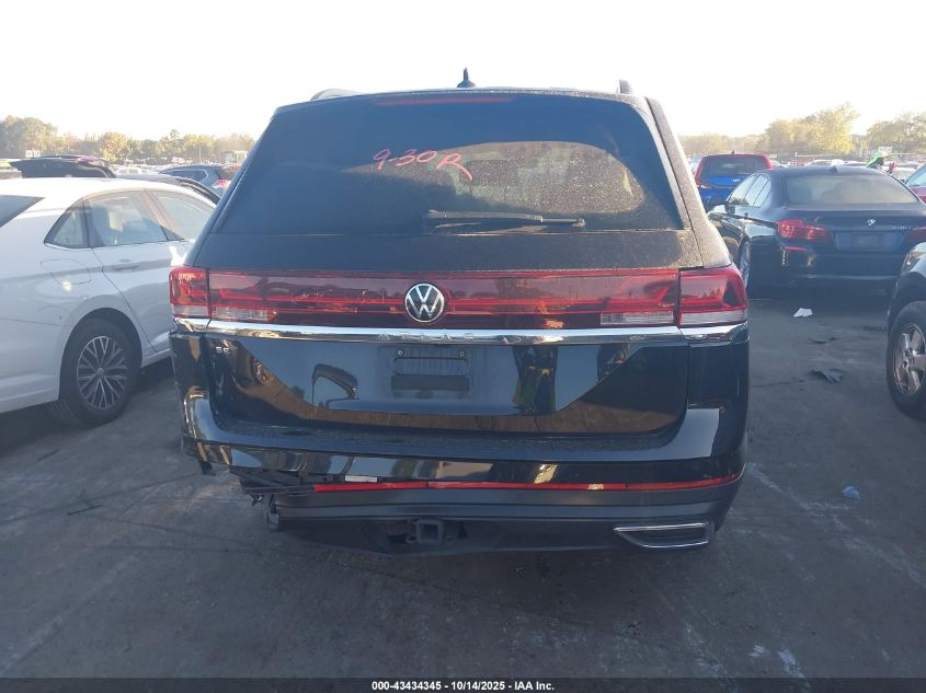 2025 Volkswagen Atlas 2.0T Se W/Technology VIN: 1V2WR2CA0SC505441 Lot: 43434345