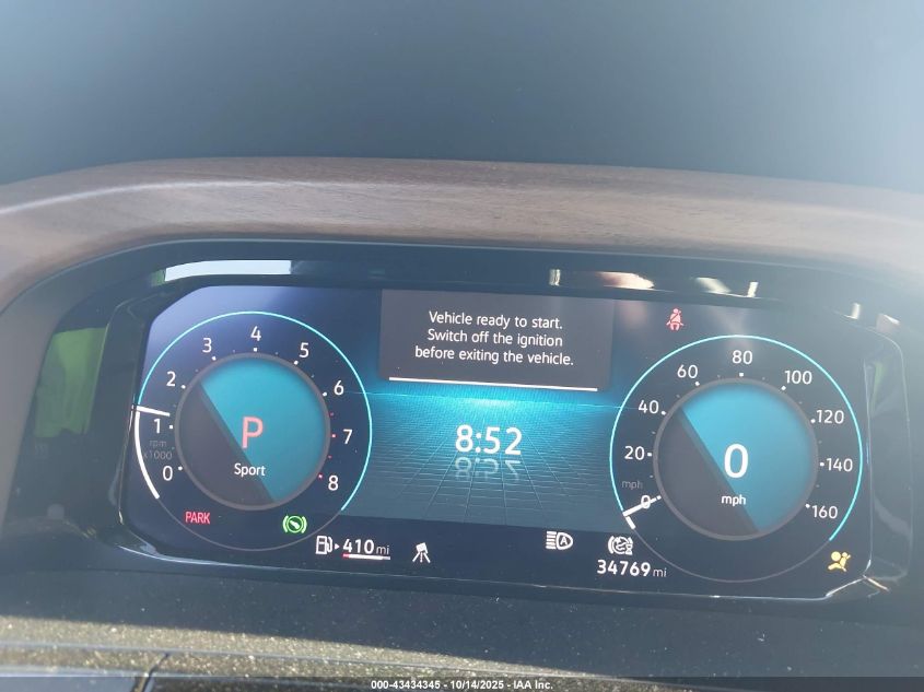 2025 Volkswagen Atlas 2.0T Se W/Technology VIN: 1V2WR2CA0SC505441 Lot: 43434345