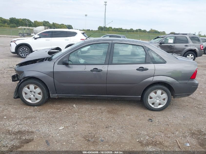 2007 Ford Focus S/Se/Ses VIN: 1FAHP34N37W227105 Lot: 43434355