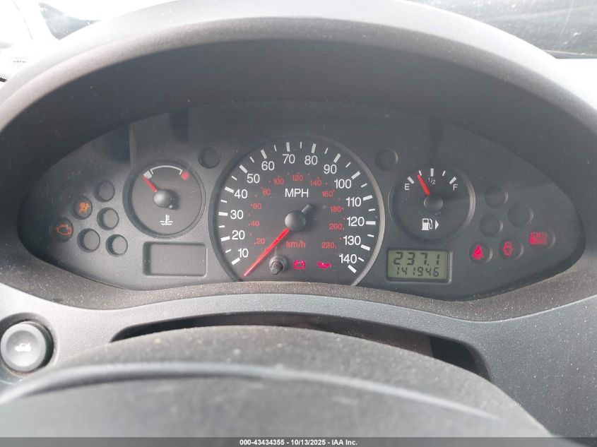 2007 Ford Focus S/Se/Ses VIN: 1FAHP34N37W227105 Lot: 43434355