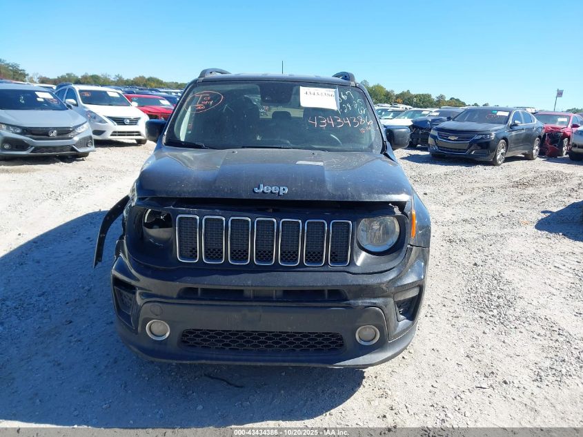 2021 Jeep Renegade Latitude Fwd VIN: ZACNJCBB5MPM16867 Lot: 43434386
