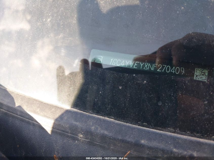 2022 Chevrolet Silverado 3500Hd VIN: 1GC4YVEY8NF270409 Lot: 43434392