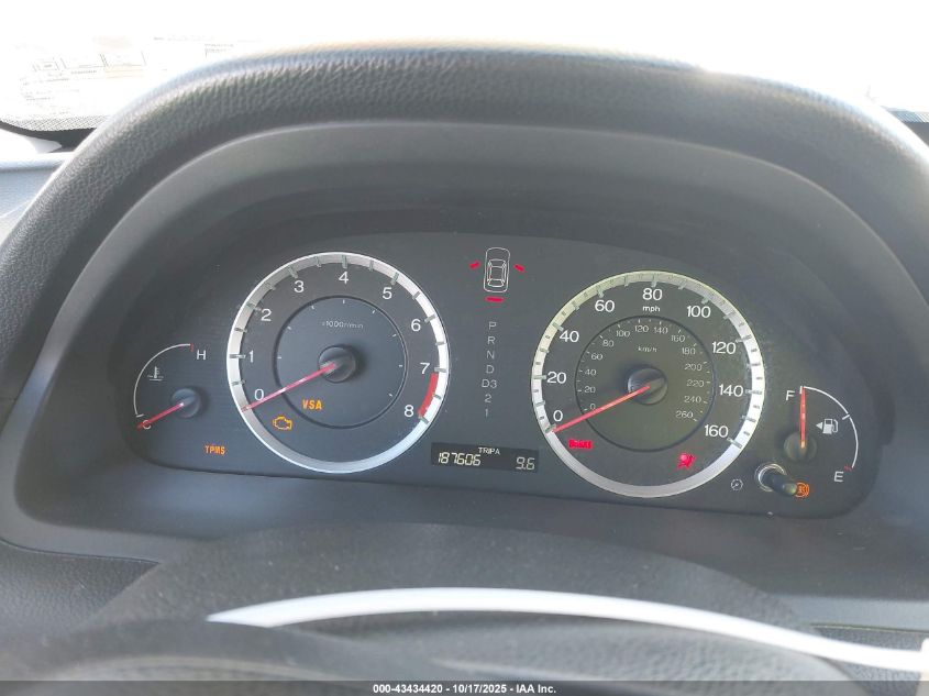 2009 Honda Accord 2.4 Ex VIN: 1HGCP26799A073787 Lot: 43434420