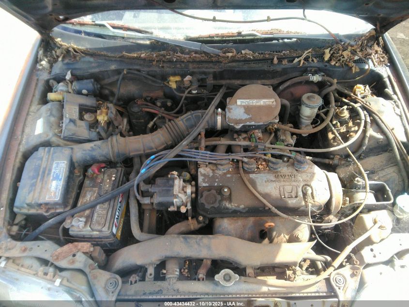 1990 Honda Civic Crx Dx VIN: JHMED8356LS018932 Lot: 43434432