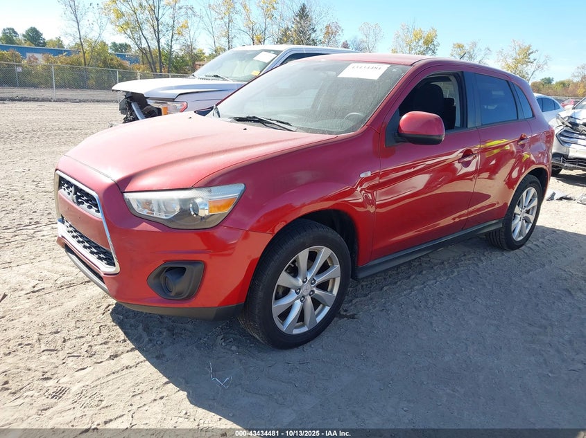 Vin: 4a4ap3au5fe004469, lot: 43929325, mitsubishi outlander sport es 20152
