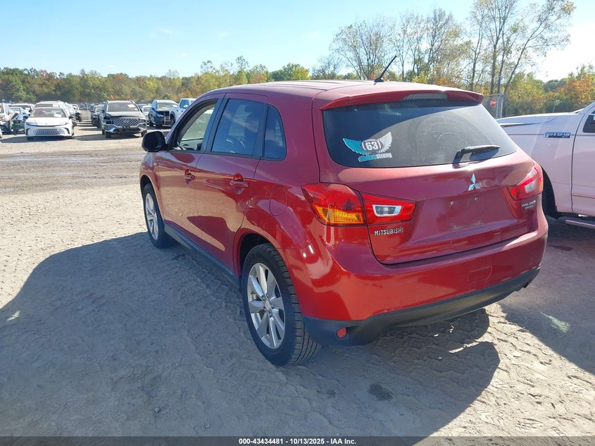 Vin: 4a4ap3au5fe004469, lot: 43929325, mitsubishi outlander sport es 20153