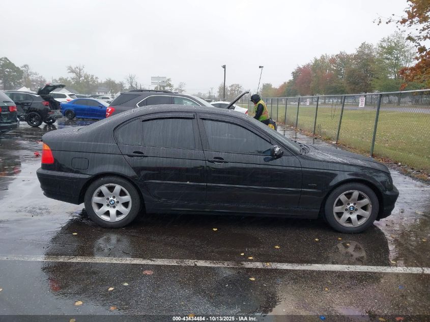 2000 BMW 323I VIN: WBAAM3347YCA93604 Lot: 43434484