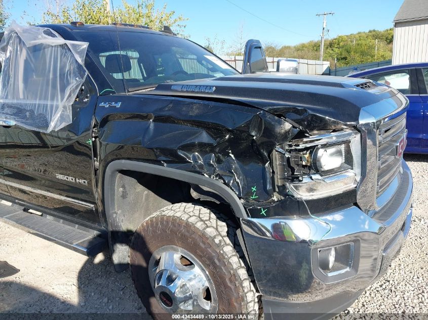 2018 GMC Sierra 3500Hd Slt VIN: 1GT42XCY5JF262665 Lot: 43434489