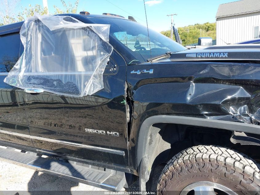 2018 GMC Sierra 3500Hd Slt VIN: 1GT42XCY5JF262665 Lot: 43434489