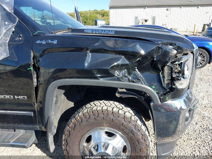 2018 GMC Sierra 3500Hd Slt VIN: 1GT42XCY5JF262665 Lot: 43434489