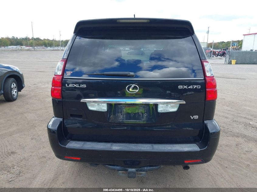 2008 Lexus Gx 470 VIN: JTJBT20X380159936 Lot: 43434495