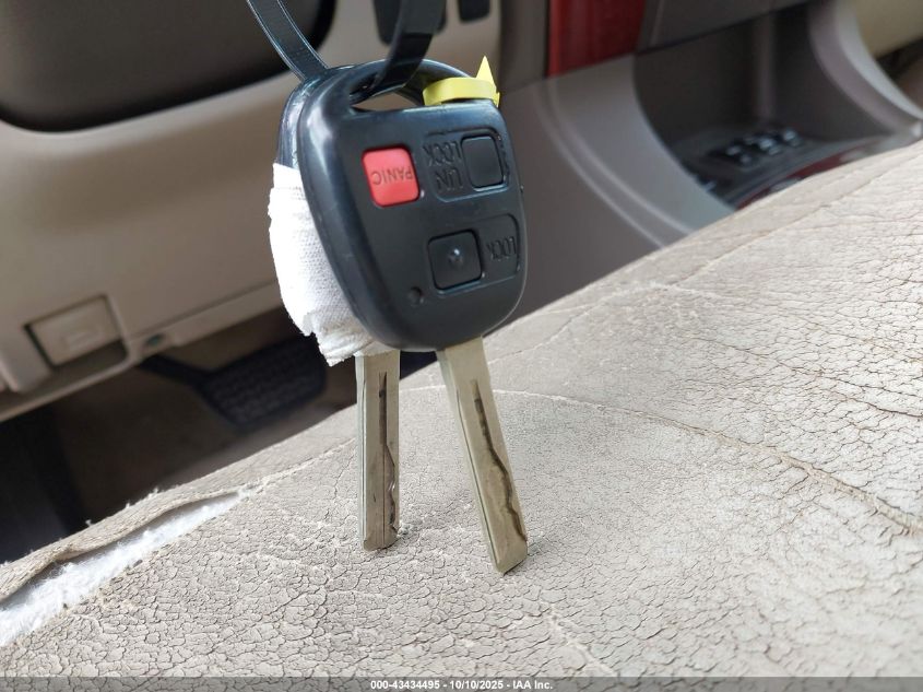 2008 Lexus Gx 470 VIN: JTJBT20X380159936 Lot: 43434495