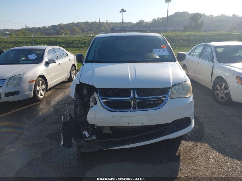 2013 Dodge Grand Caravan Se VIN: 2C4RDGBG4DR515738 Lot: 43434496