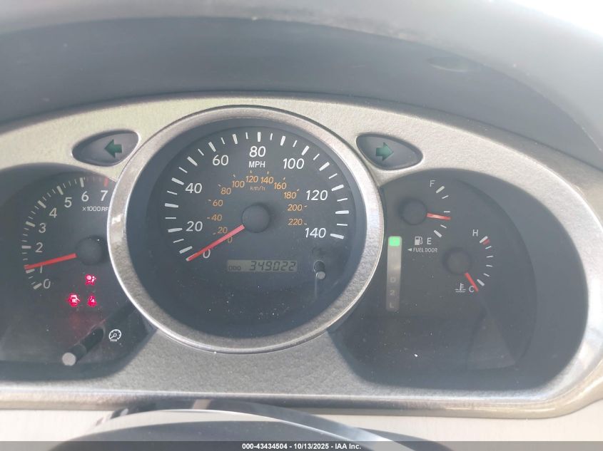 2001 Toyota Highlander VIN: JTEGD21A310010542 Lot: 43434504