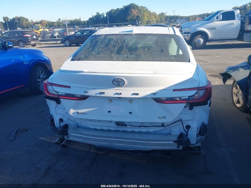 2025 Toyota Camry Se VIN: 4T1DAACK7SU019993 Lot: 43434514
