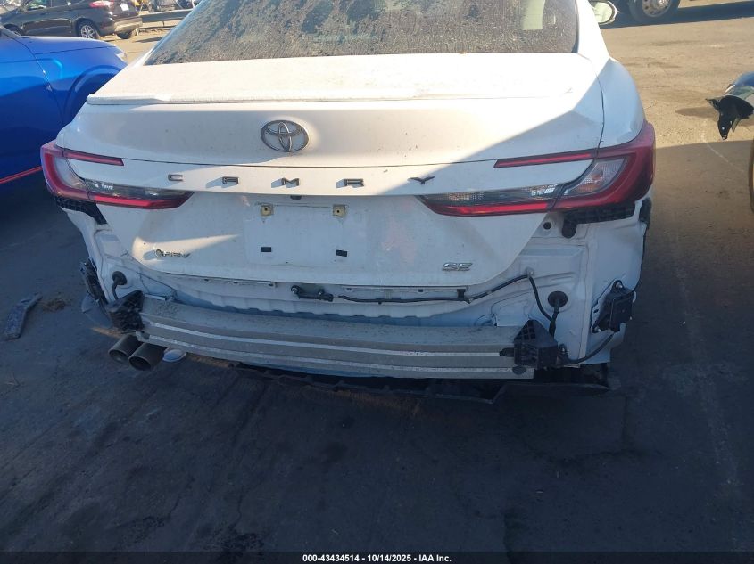2025 Toyota Camry Se VIN: 4T1DAACK7SU019993 Lot: 43434514