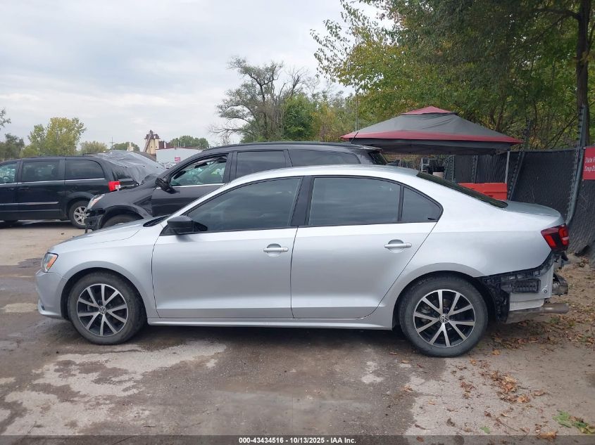 2016 Volkswagen Jetta 1.4T Se VIN: 3VWD67AJ4GM264195 Lot: 43434516