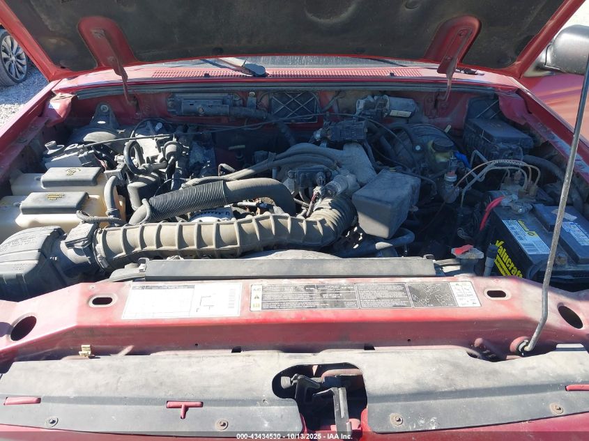 2001 Ford Ranger Edge/Xl/Xlt VIN: 1FTYR14V21TA93284 Lot: 43434530