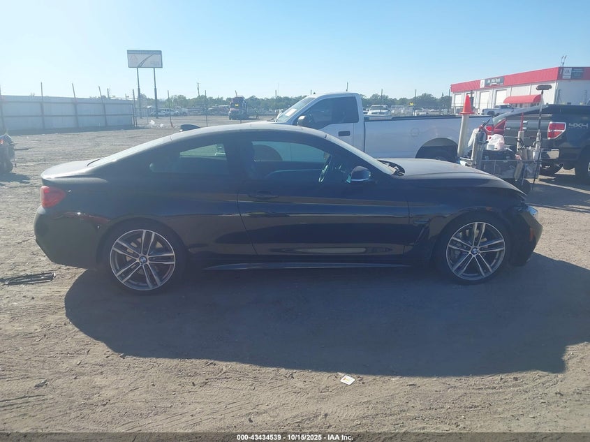2019 BMW 430I VIN: WBA4W3C56KAF92588 Lot: 43434539