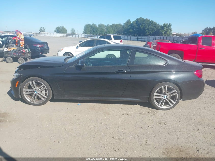2019 BMW 430I VIN: WBA4W3C56KAF92588 Lot: 43434539