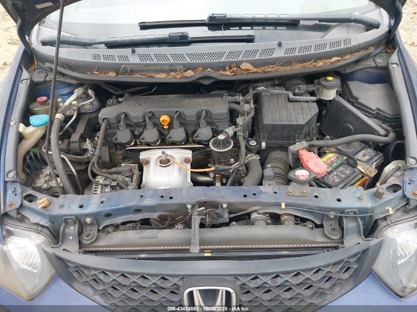 2009 Honda Civic Lx VIN: 2HGFG12659H542900 Lot: 43434563