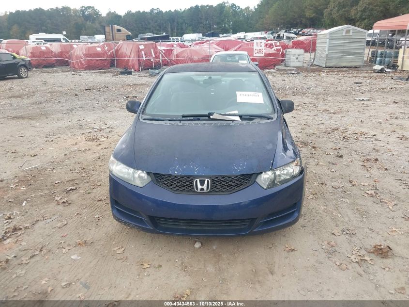 2009 Honda Civic Lx VIN: 2HGFG12659H542900 Lot: 43434563