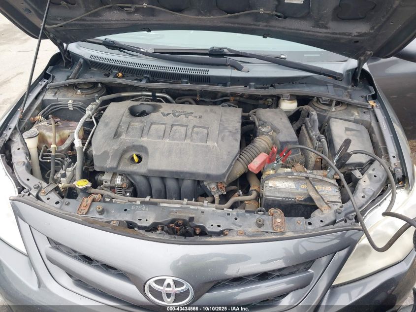 2011 Toyota Corolla Le VIN: 2T1BU4EEXBC621702 Lot: 43434566