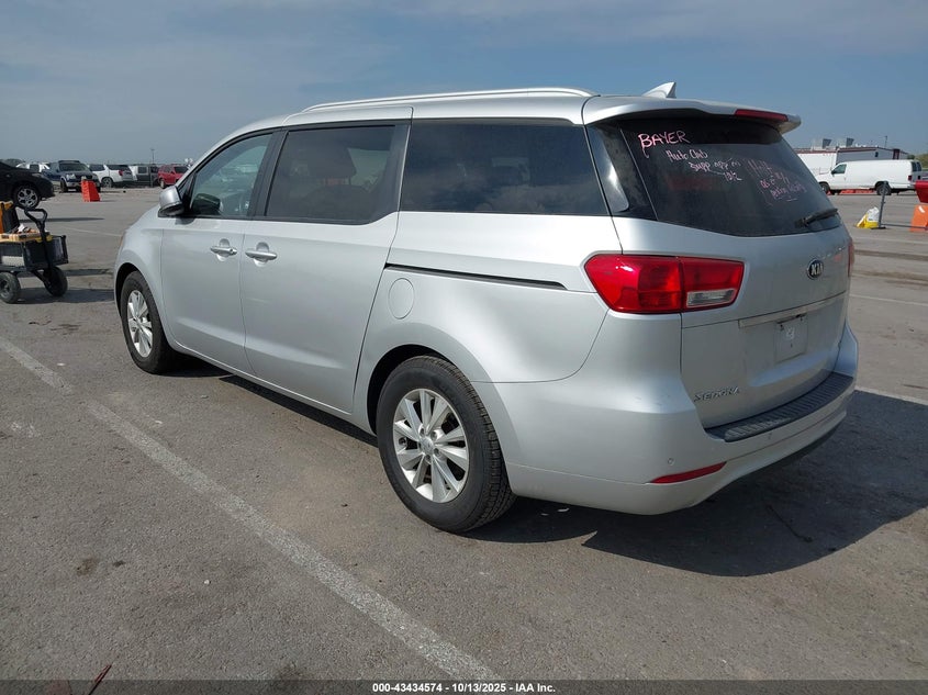 KNDMB5C12G6144282 2016 KIA SEDONA photo no. 3