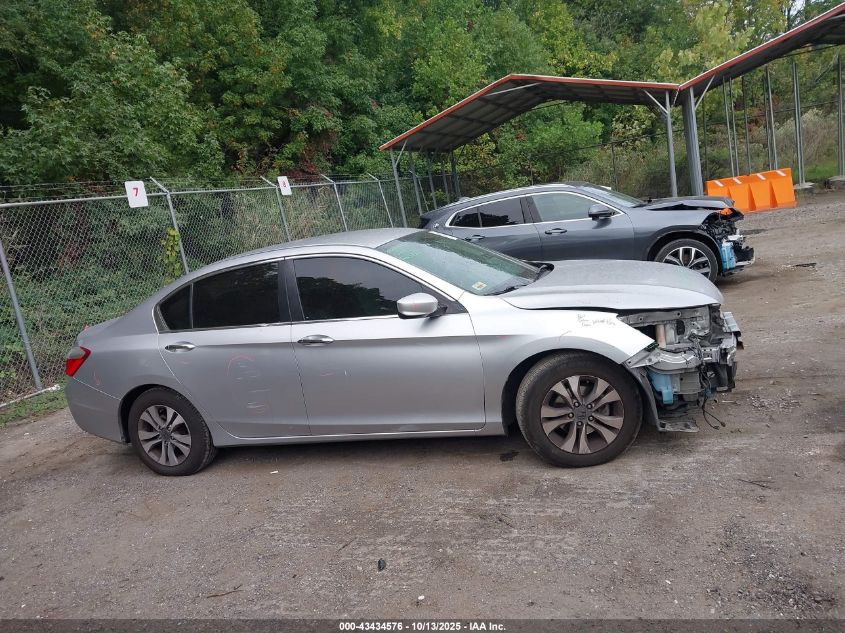 2015 Honda Accord Lx VIN: 1HGCR2F39FA010322 Lot: 43434576