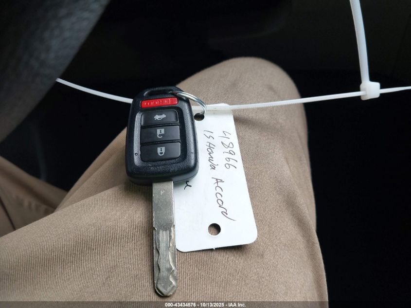 2015 Honda Accord Lx VIN: 1HGCR2F39FA010322 Lot: 43434576