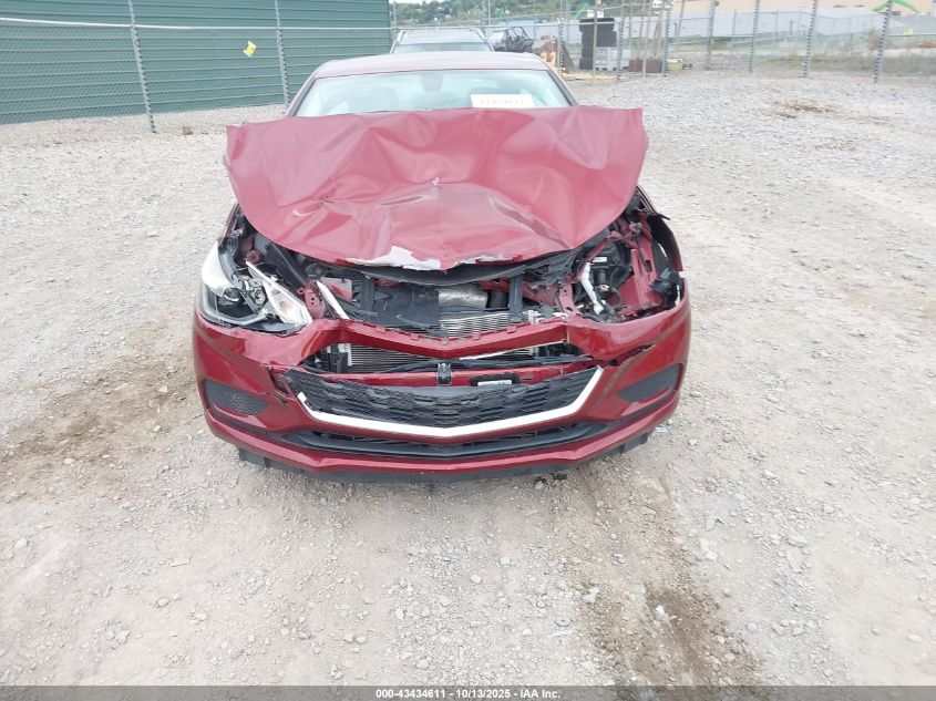 2016 Chevrolet Cruze Lt Auto VIN: 1G1BE5SMXG7298204 Lot: 43434611