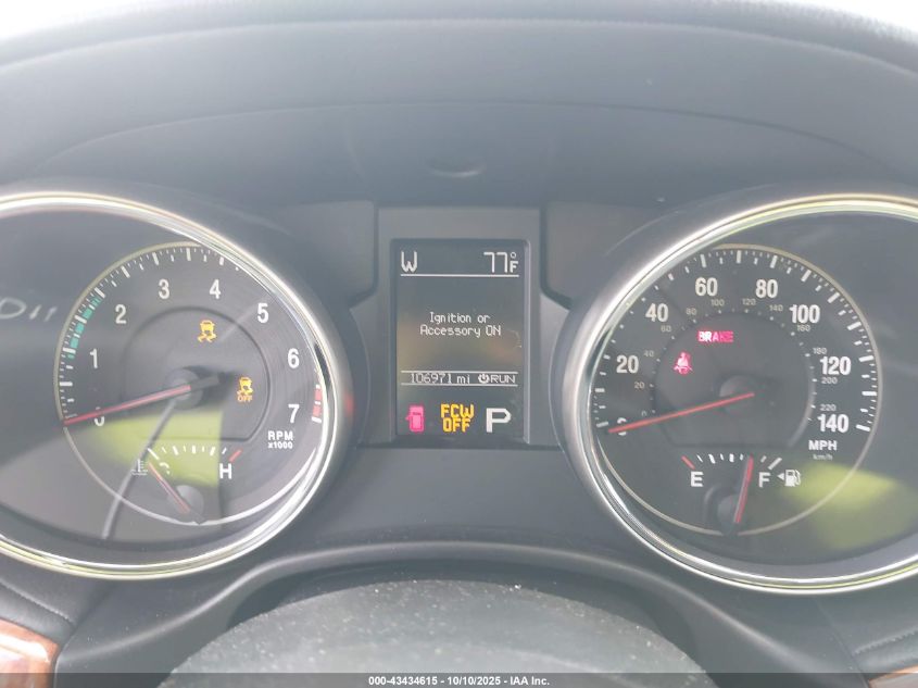 2011 Jeep Grand Cherokee Overland VIN: 1J4RR6GG7BC684477 Lot: 43434615