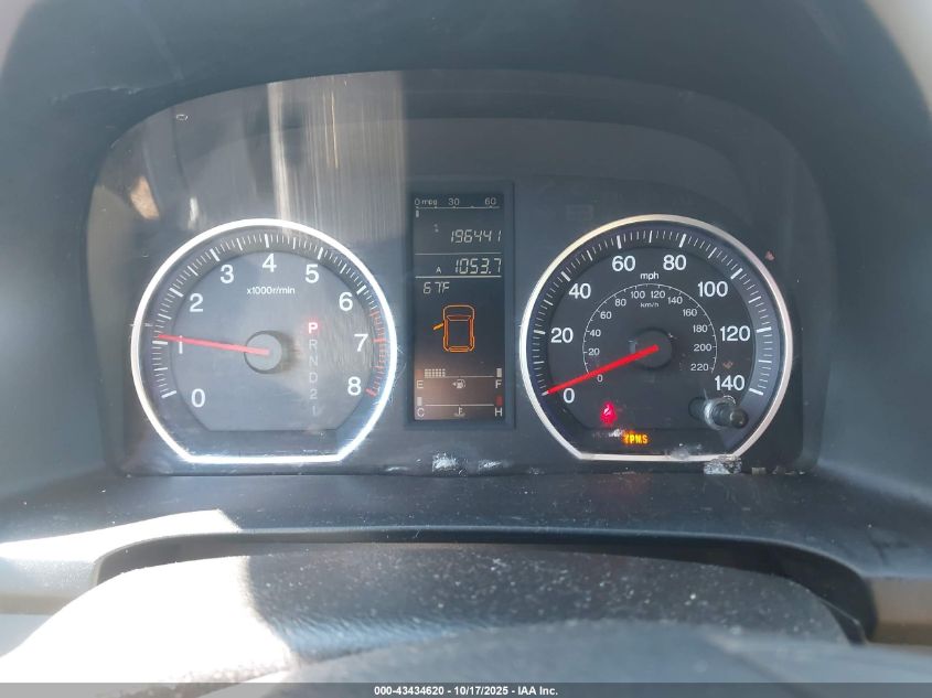 2009 Honda Cr-V Ex-L VIN: JHLRE487X9C015802 Lot: 43434620