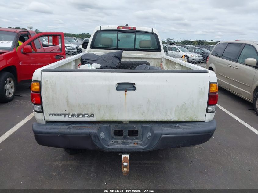 2003 Toyota Tundra VIN: 5TBJN32173S377545 Lot: 43434653