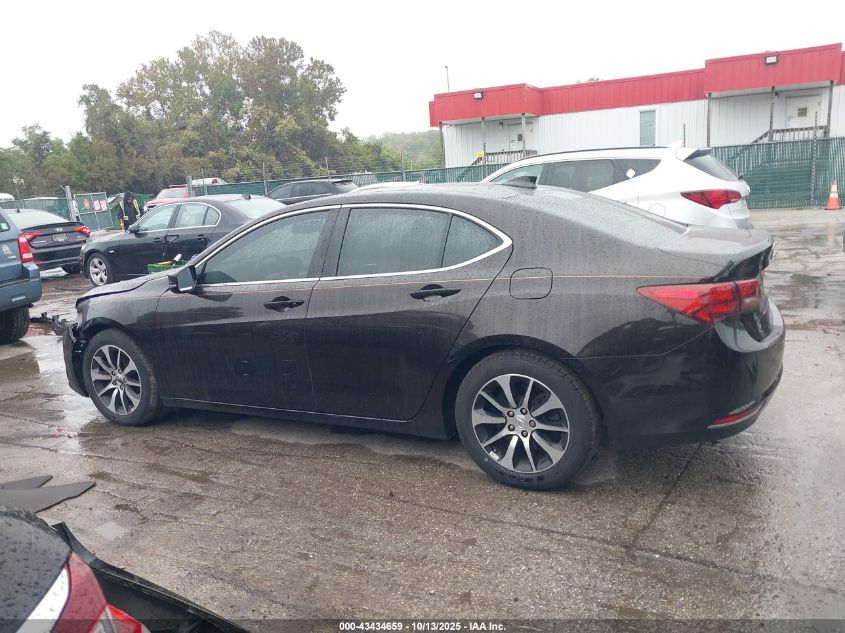 2017 Acura Tlx VIN: 19UUB1F36HA009408 Lot: 43434659