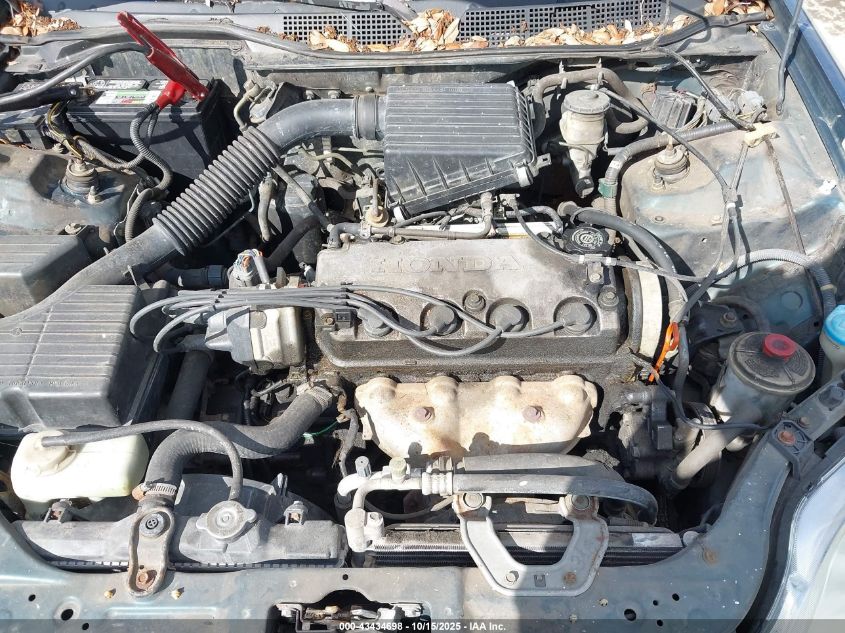 1998 Honda Civic Dx VIN: 1HGEJ6226WL066159 Lot: 43434698