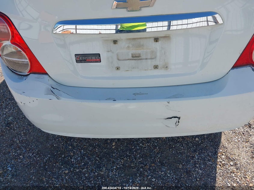 2014 CHEVROLET SONIC LT AUTO 1G1JC5SH5E4196943