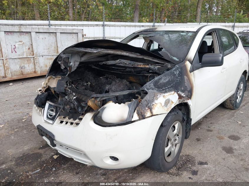 2009 Nissan Rogue S VIN: JN8AS58T09W322033 Lot: 43434759