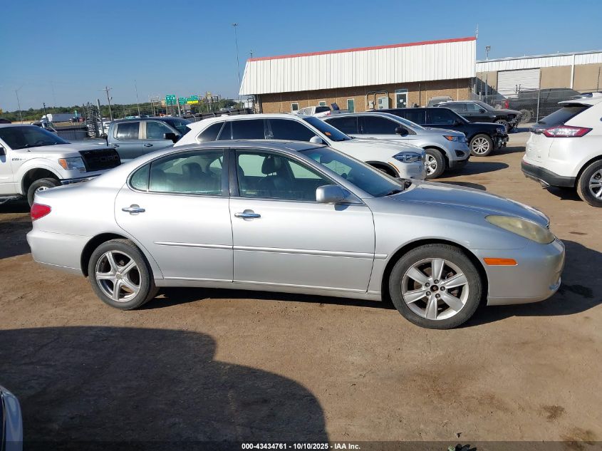 2005 Lexus Es 330 VIN: JTHBA30G855110839 Lot: 43434761