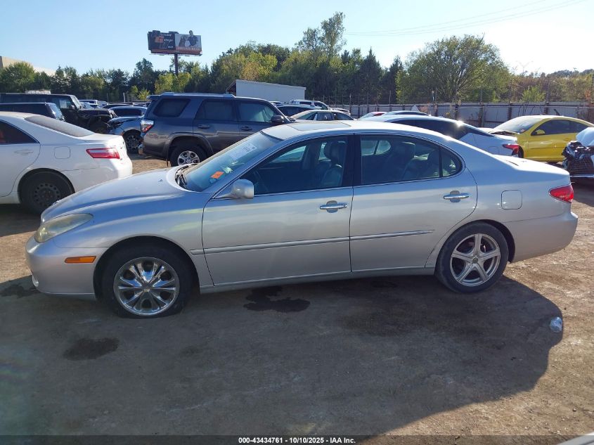 2005 Lexus Es 330 VIN: JTHBA30G855110839 Lot: 43434761