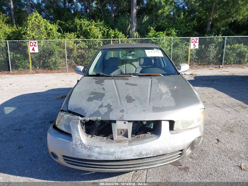 2005 Nissan Sentra 1.8S VIN: 3N1CB51D05L494587 Lot: 43434796