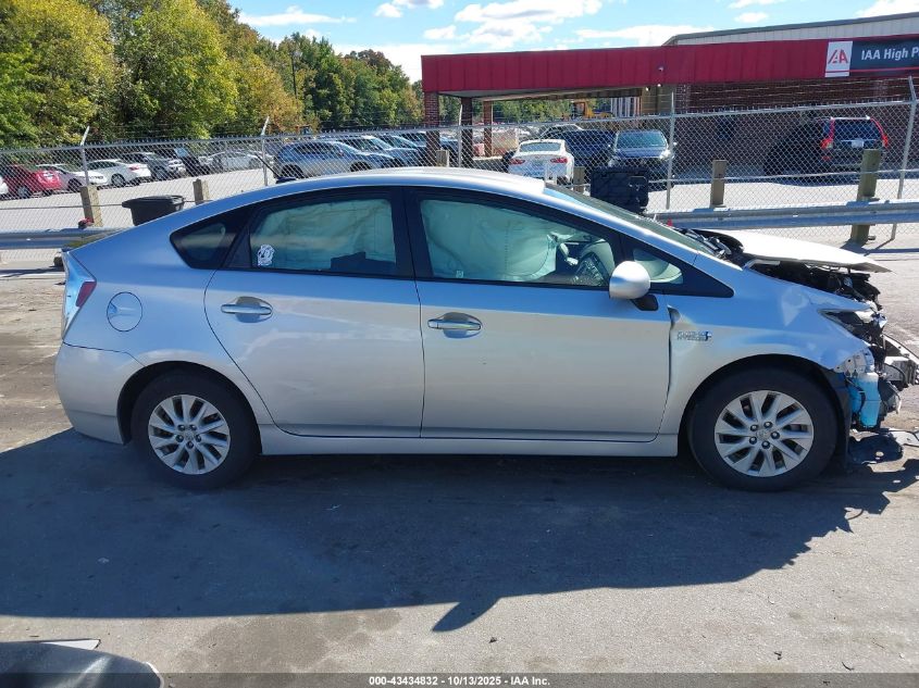 2013 Toyota Prius Plug-In VIN: JTDKN3DP4D3044820 Lot: 43434832